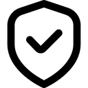 Checkmark on shield